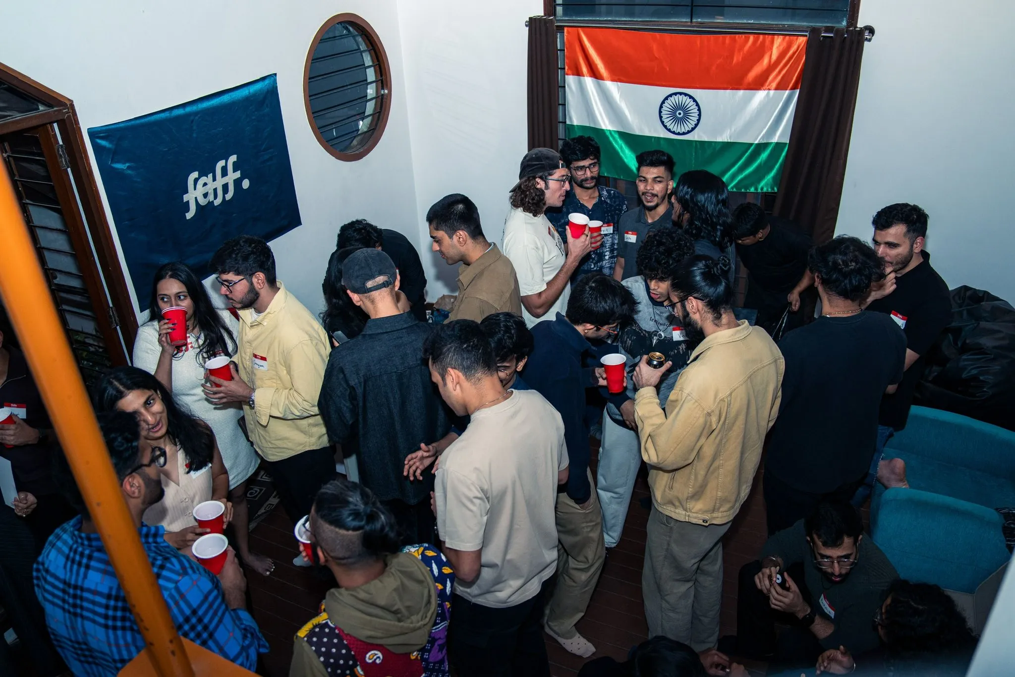 The living room at Bangerlore